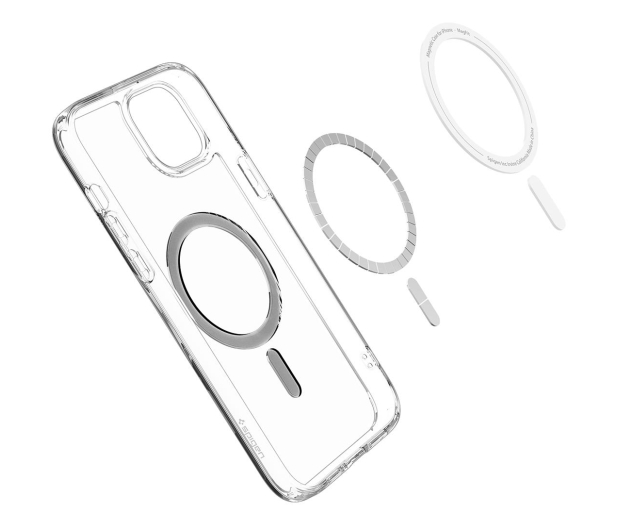 SPIGEN Ultra Hybrid Mag Magsafe do iPhone 15 black ACS06803 - 1178919 - zdjęcie 6